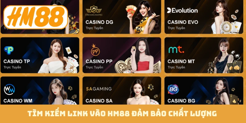 Tìm kiếm link vào HM88 đảm bảo chất lượng trải nghiệm